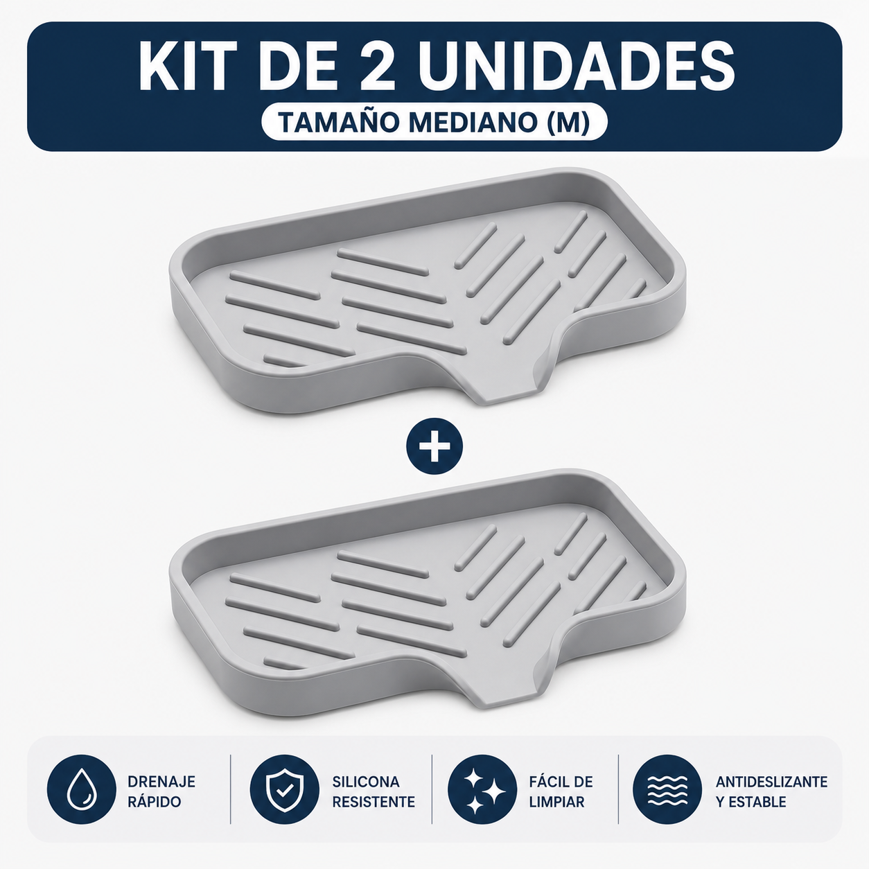 Tapete Escurridor de Silicona para Grifo