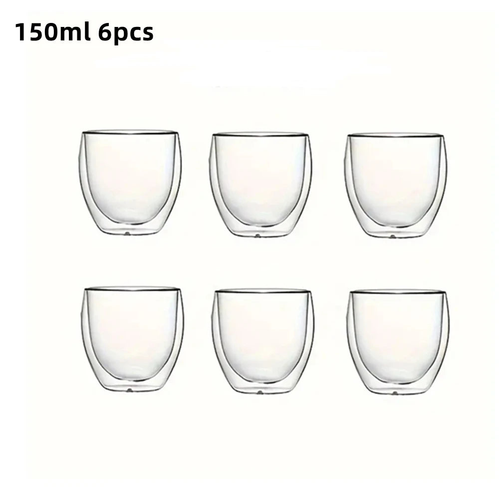 Taza de Vidrio de Doble Pared