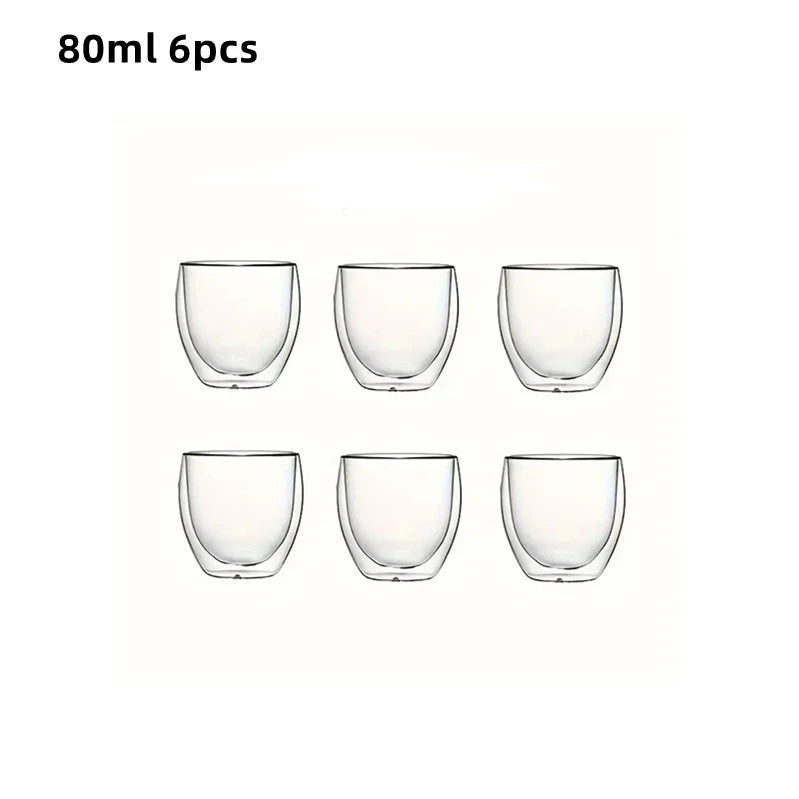 Taza de Vidrio de Doble Pared