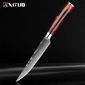 XITUO 1-8Piece Kitchen knife Set 7Cr17Mov Stainless Steel Chef Knife Ultra Sharp Santoku Cleaver Utility Knife Cooking Knives