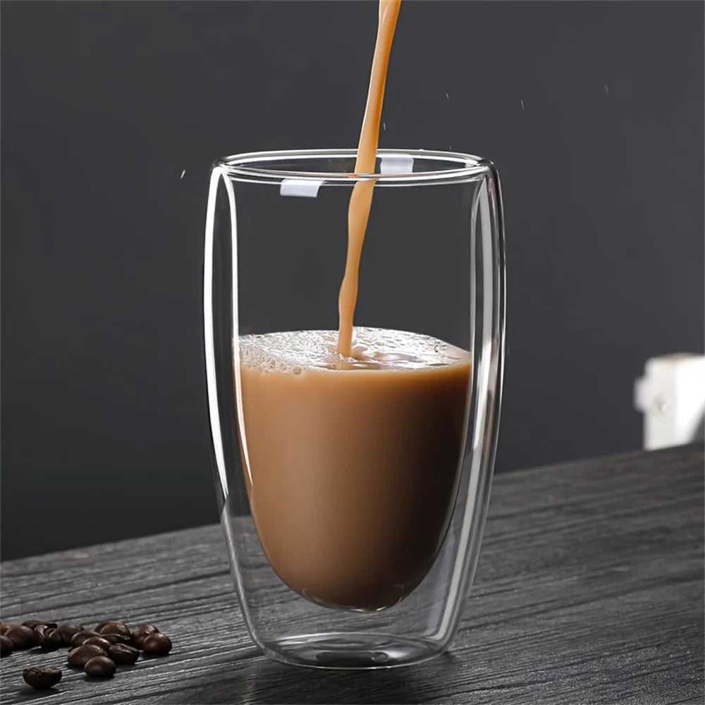 Taza de Vidrio de Doble Pared