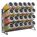 4 Tier  Container Holder Wall Mounted Spice Seasoning Organizer Carbon Steel Pantry Organizer Stand for Small Can Storage